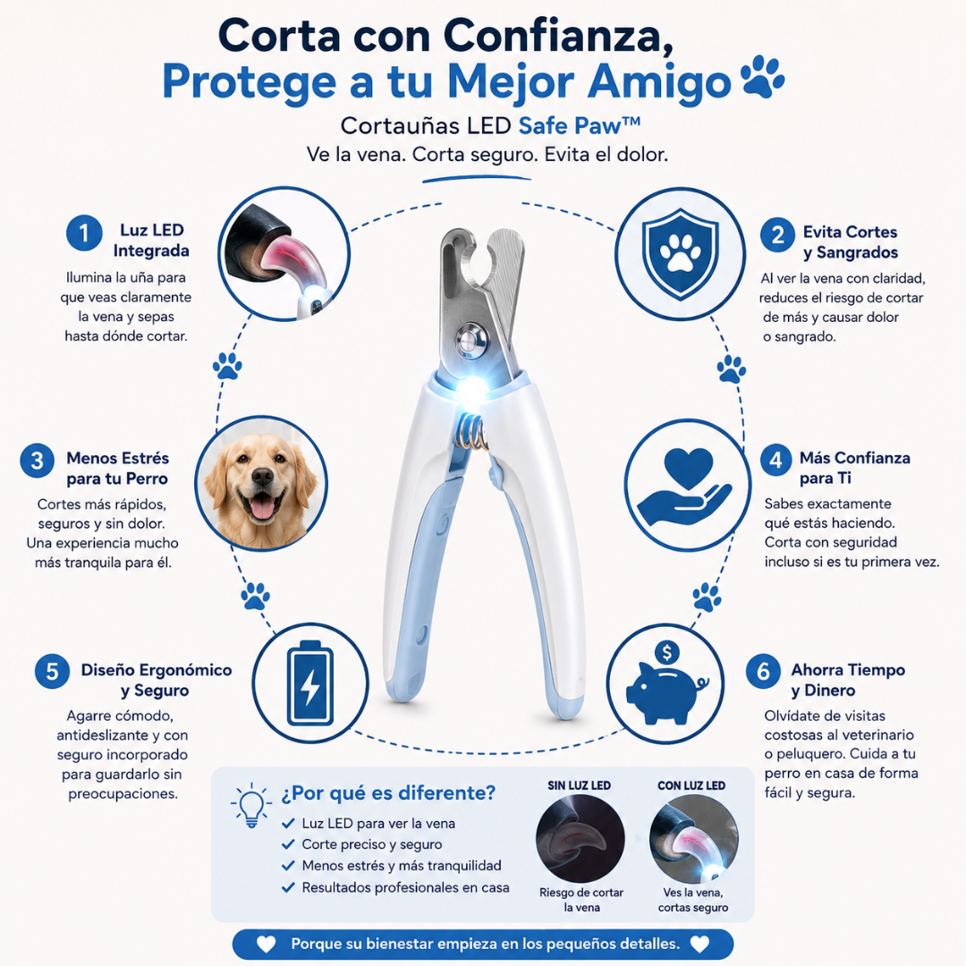 Cortauñas seguro para perros